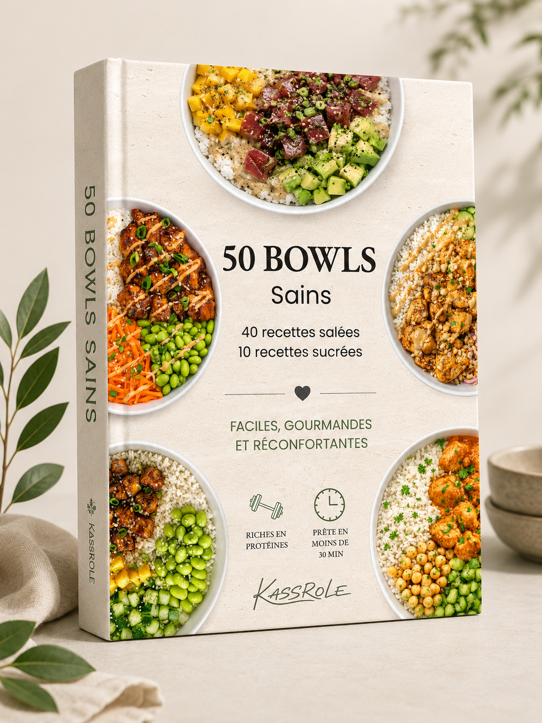 50 recettes de bowls healthy